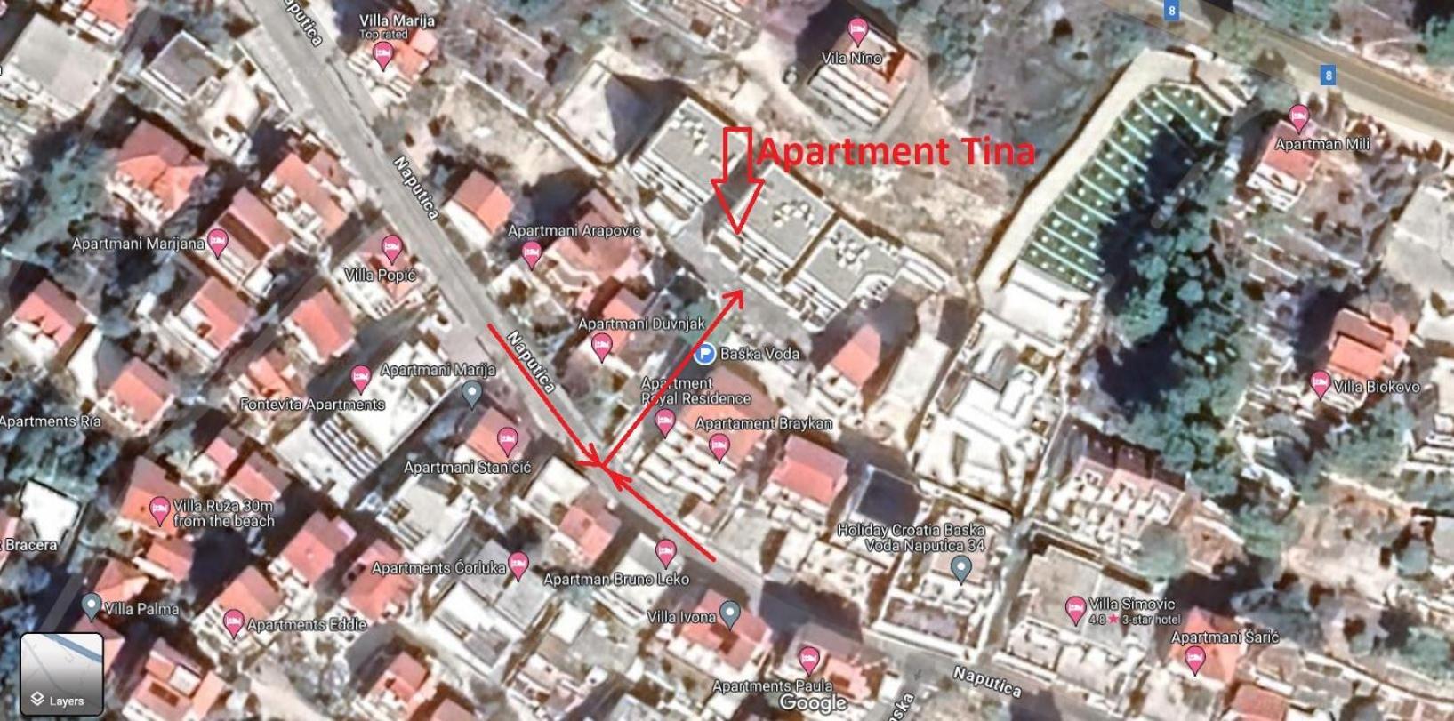 Apartment Tina Башка-Вода Экстерьер фото